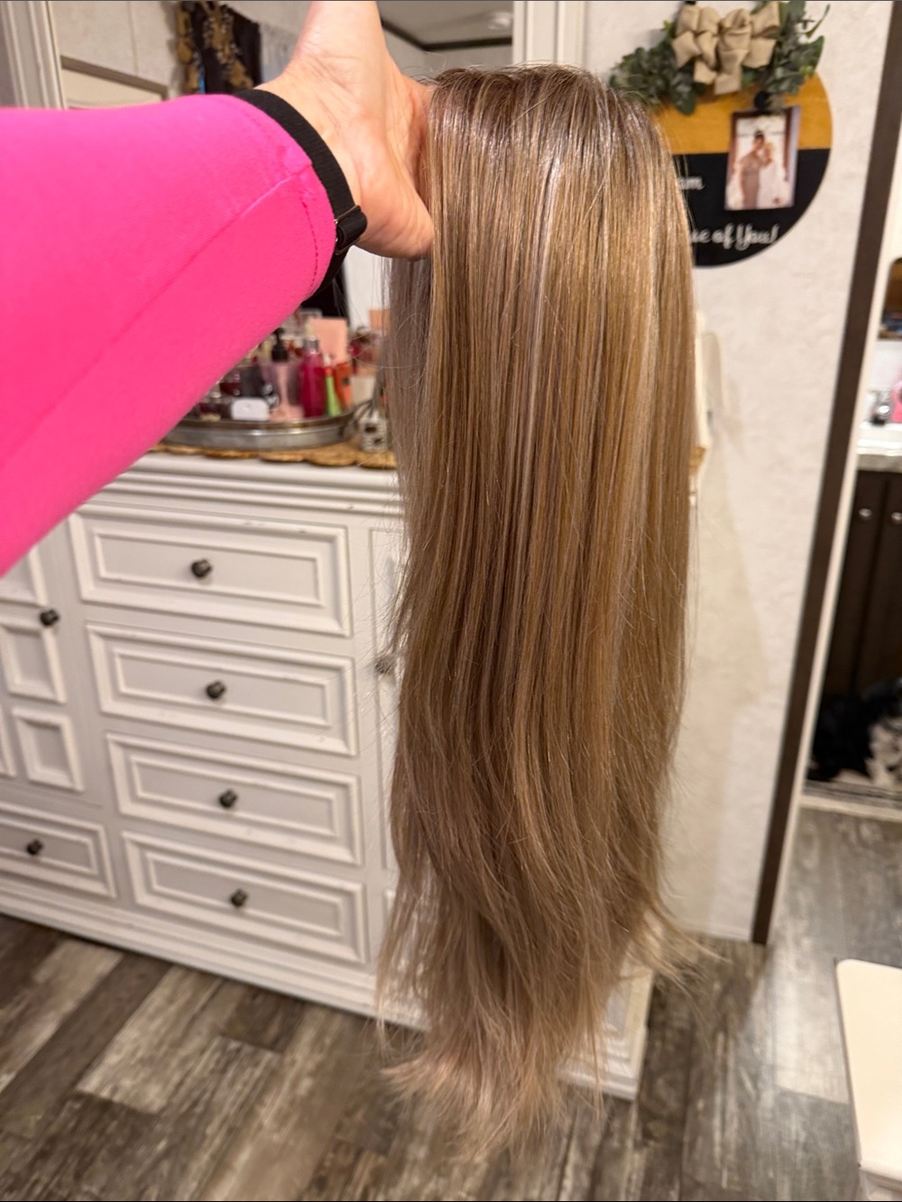 BRAND NEW Luxury Synthetic Hairpiece in Ash Blonde - Serendipity